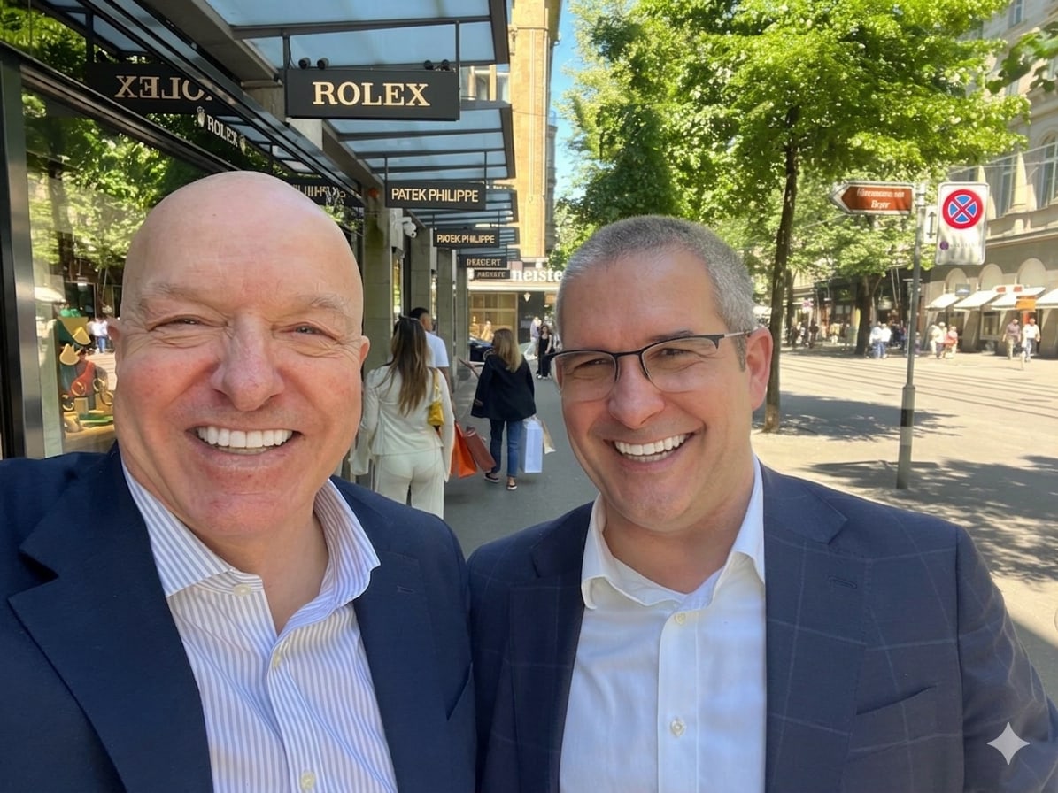 Martin Seagon und Stephan Theiler, Geschäftsführer der Wohnova GmbH